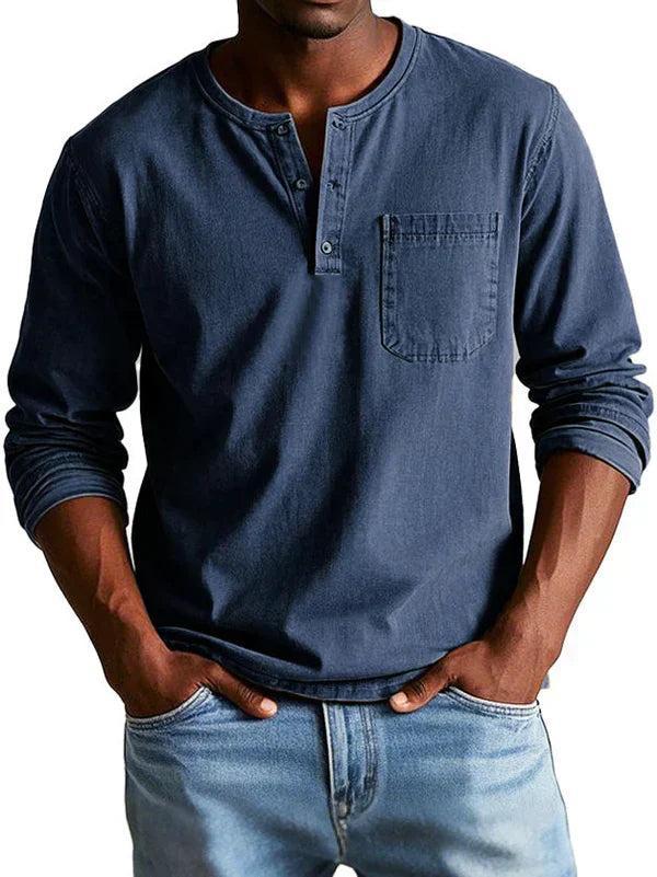 Glebronia | Camicia Henley a maniche lunghe