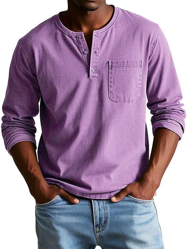 Glebronia | Camicia Henley a maniche lunghe