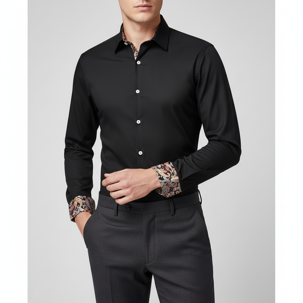 Glebronia | Camicia a maniche lunghe dalla linea raffinata