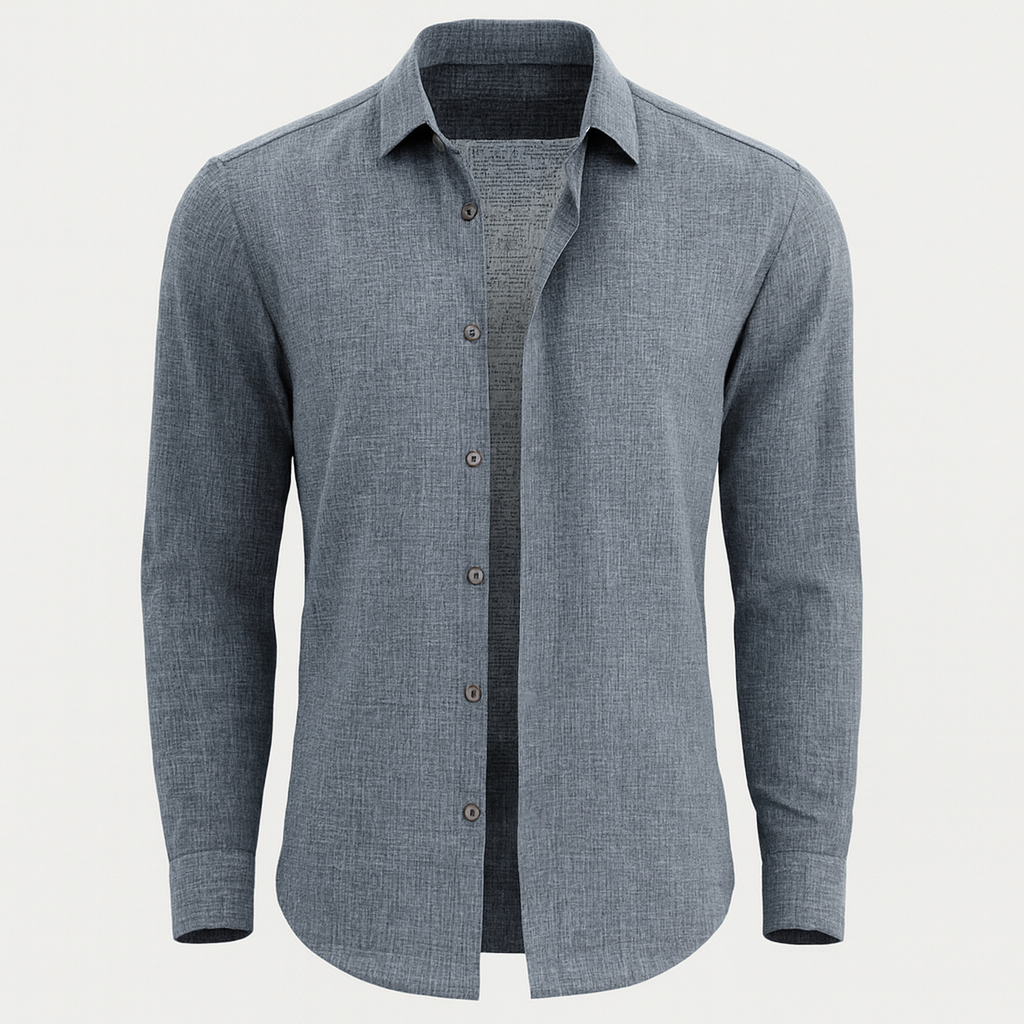 Glebronia | Lino traspirante camicia uomo
