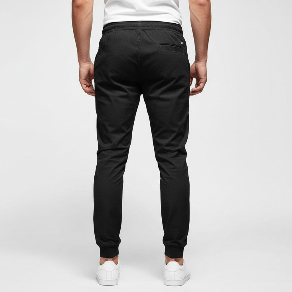 Glebronia | Pantaloni cargo con elastico in vita