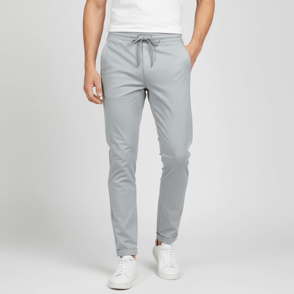 Glebronia | Pantaloni jogger slim fit con elastico in vita