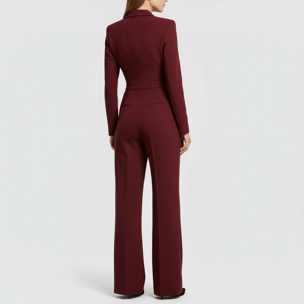 Glebronia | Tuta avvolgente con maniche lunghe