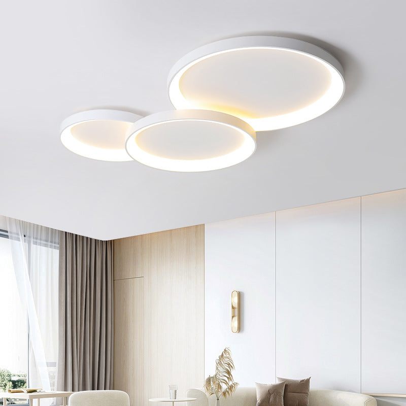 Plafoniera LED Soffitto Moderna | Lampada da Soffitto Minimalista | Illuminazione Contemporanea | Luci LED Soffitto | Lampada da Soffitto per Sala da Pranzo 2
