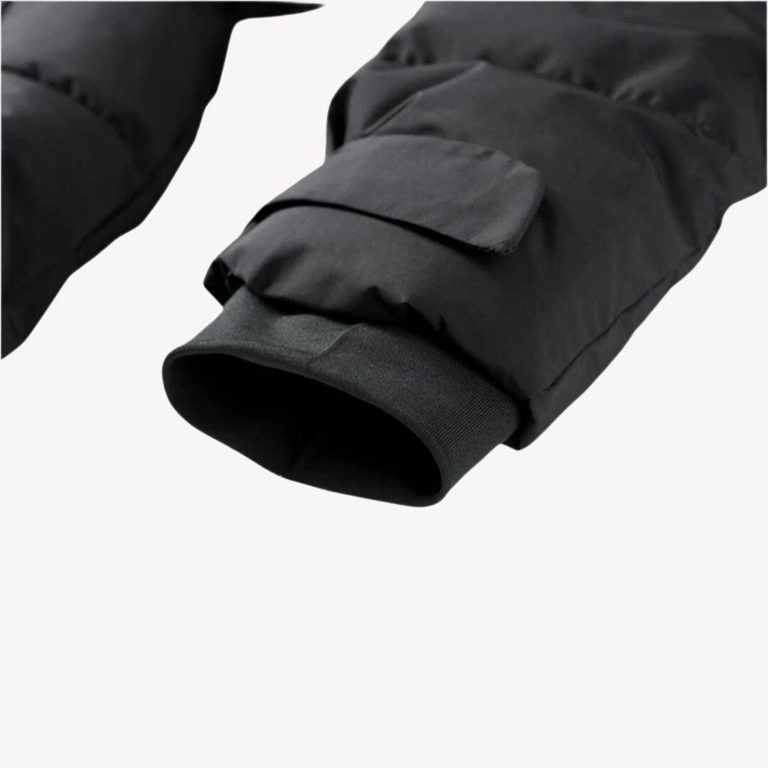 Piumino da donna con cintura e cappuccio, trapuntato e caldo - giacca invernale con tasche con zip - view 5