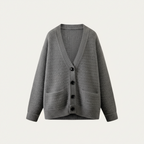 Glebronia | Ampio cardigan in maglia con scollo a V
