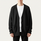 Glebronia | Ampio cardigan in maglia con scollo a V