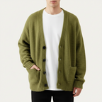 Glebronia | Ampio cardigan in maglia con scollo a V