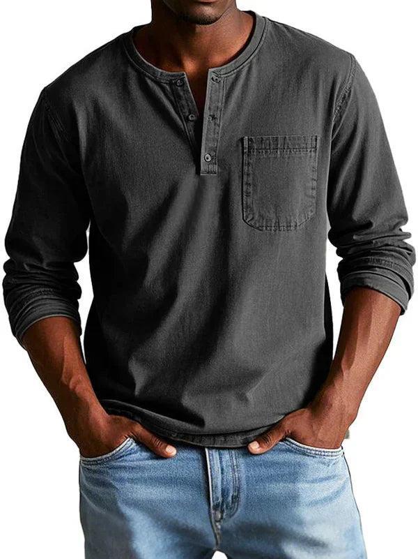 Glebronia | Camicia Henley a maniche lunghe