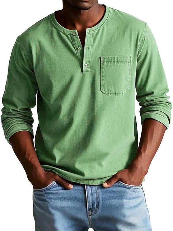 Glebronia | Camicia Henley a maniche lunghe