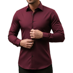 Glebronia | Camicia a maniche lunghe con colletto a punta