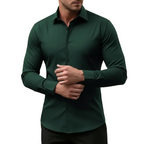 Glebronia | Camicia a maniche lunghe con colletto a punta