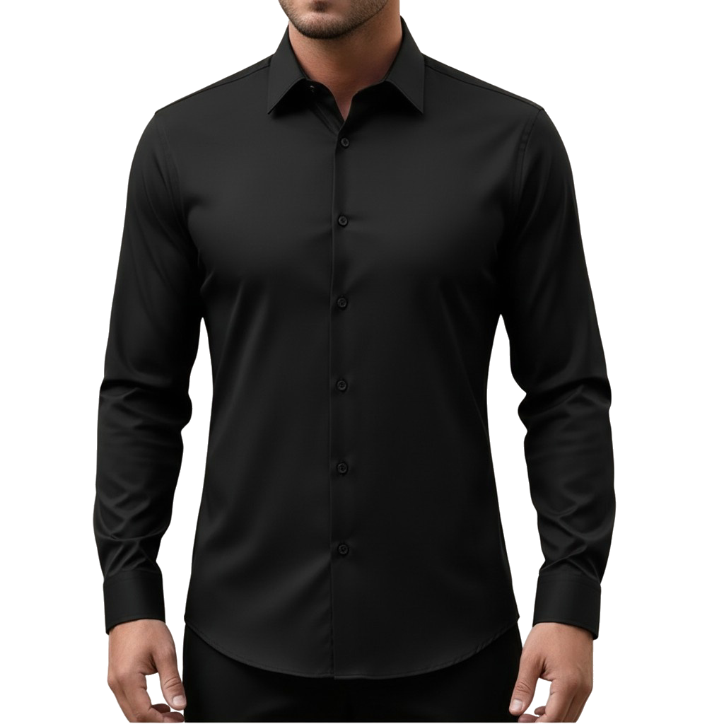 Glebronia | Camicia a maniche lunghe con colletto a punta