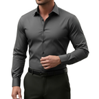 Glebronia | Camicia a maniche lunghe con colletto a punta