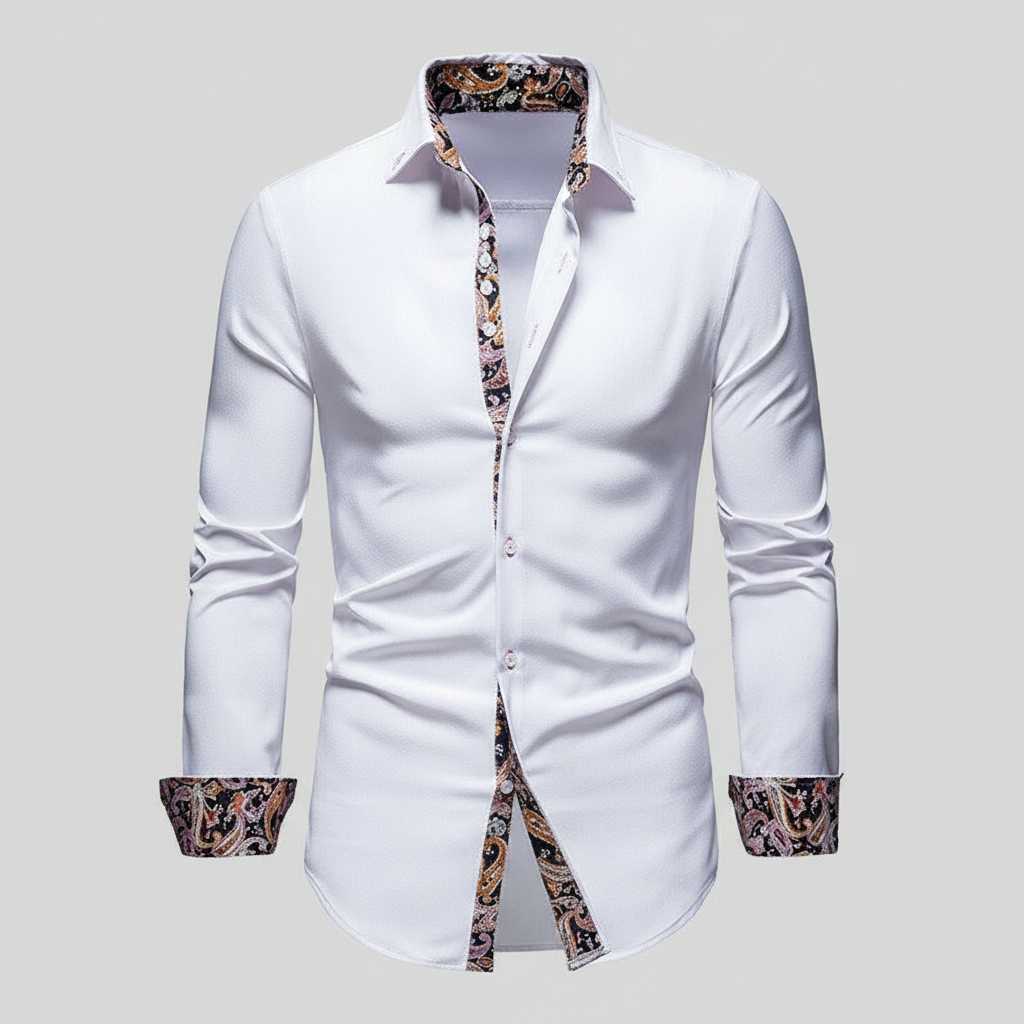 Glebronia | Camicia a maniche lunghe dalla linea raffinata