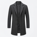 Glebronia | Cappotto lungo in misto lana con tasche profonde