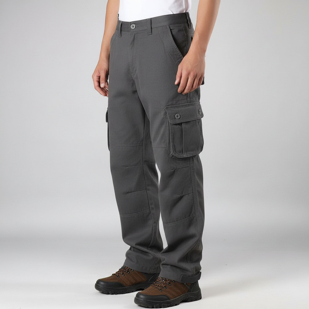 Glebronia | Comodi pantaloni cargo con tasche laterali