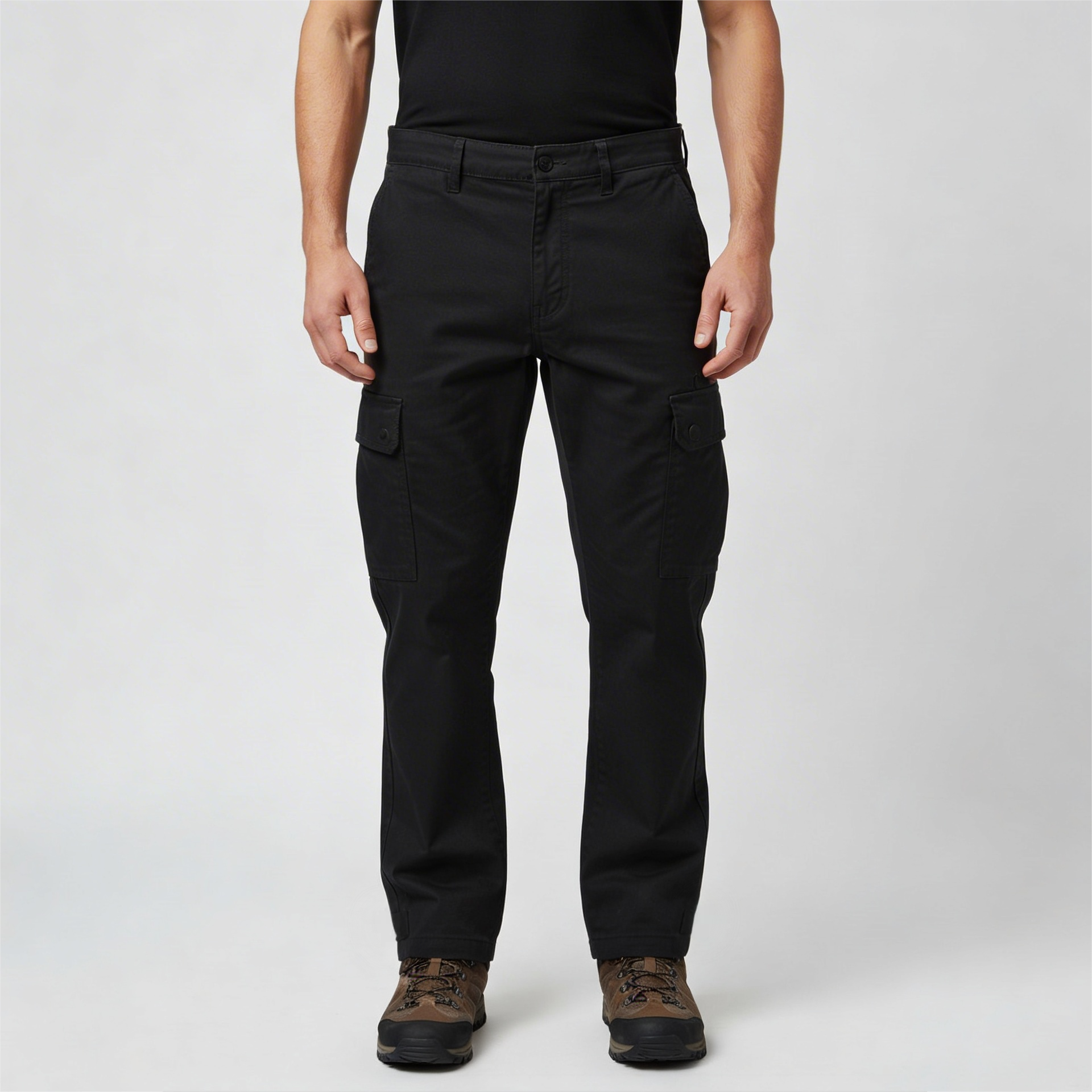 Glebronia | Comodi pantaloni cargo con tasche laterali