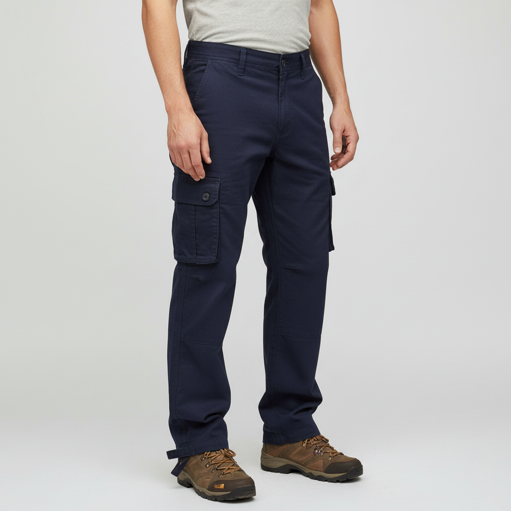 Glebronia | Comodi pantaloni cargo con tasche laterali