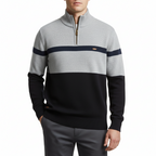 Glebronia | Cotone medio con zip a un quarto pullover