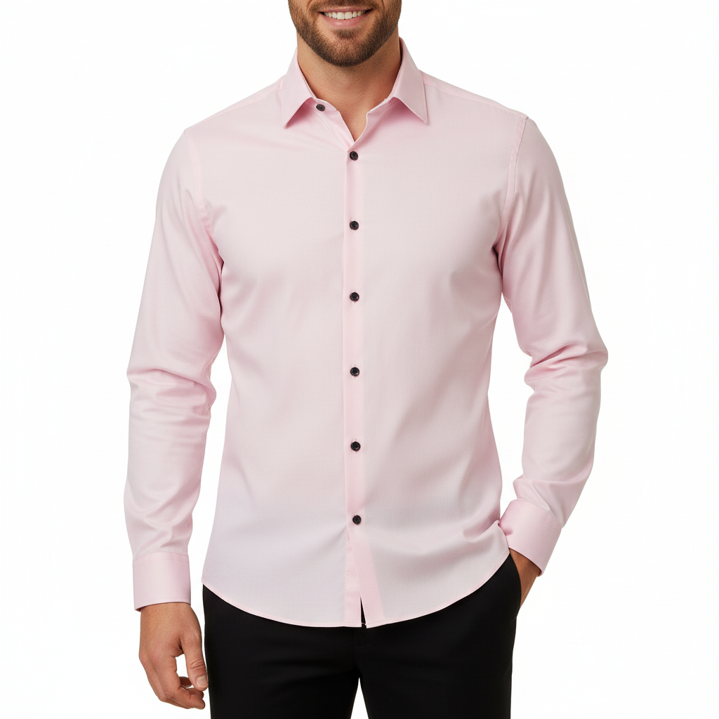 Glebronia | Finitura senza pieghe camicia uomo