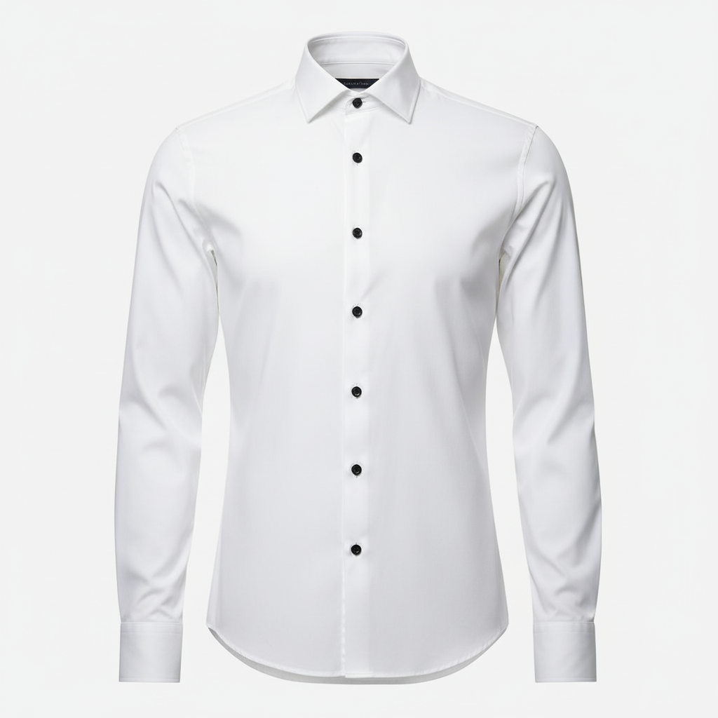 Glebronia | Finitura senza pieghe camicia uomo