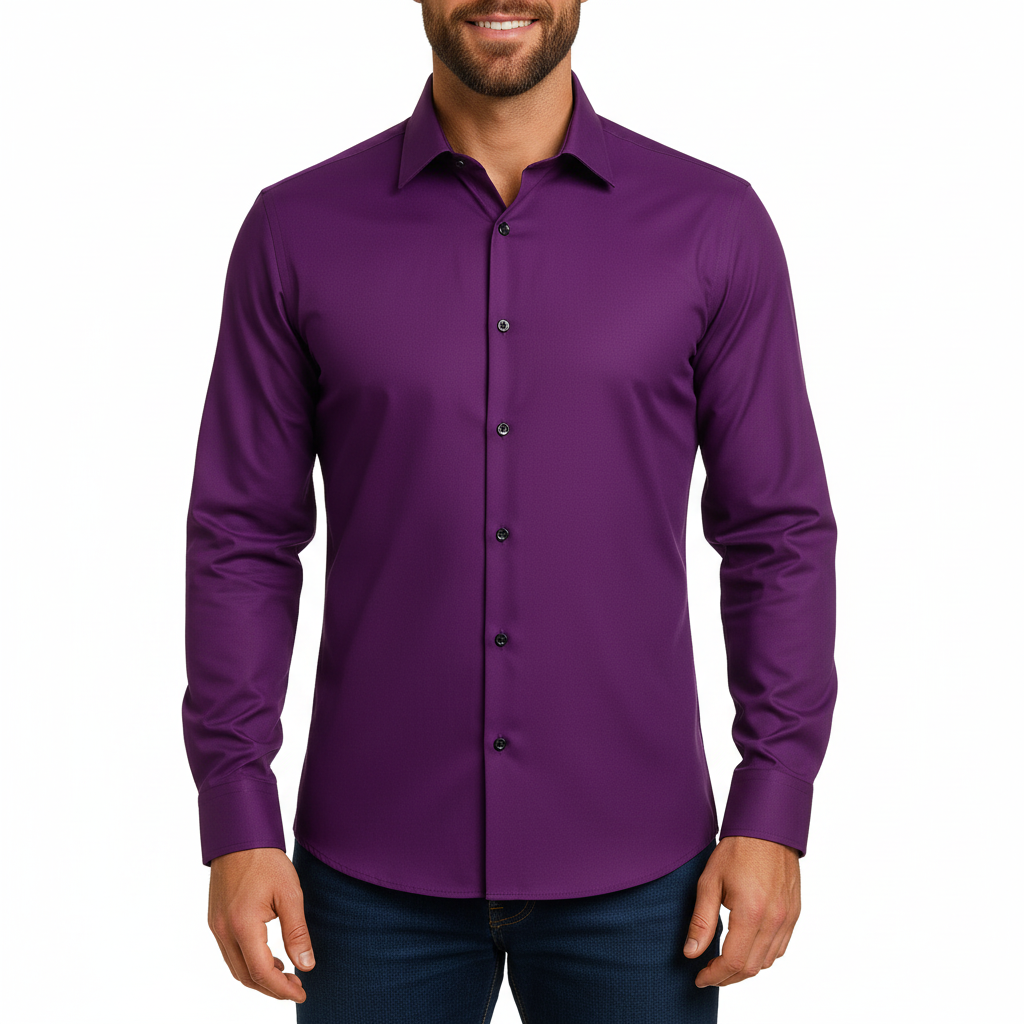 Glebronia | Finitura senza pieghe camicia uomo