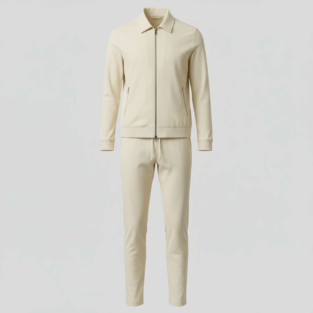Glebronia | Giacca con colletto alto e pantaloni slim-fit