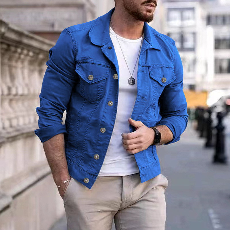 Glebronia | Giacca di jeans classica dalla vestibilità regolare