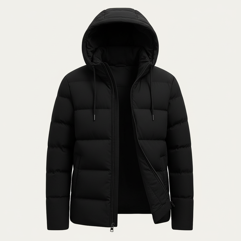 Glebronia | Impermeabile parka con cappuccio e tasche laterali