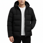 Glebronia | Impermeabile parka con cappuccio e tasche laterali