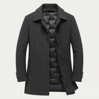 Glebronia | Misto lana cappotto con fodera imbottita