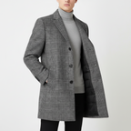 Glebronia | Misto lana cappotto con fodera imbottita