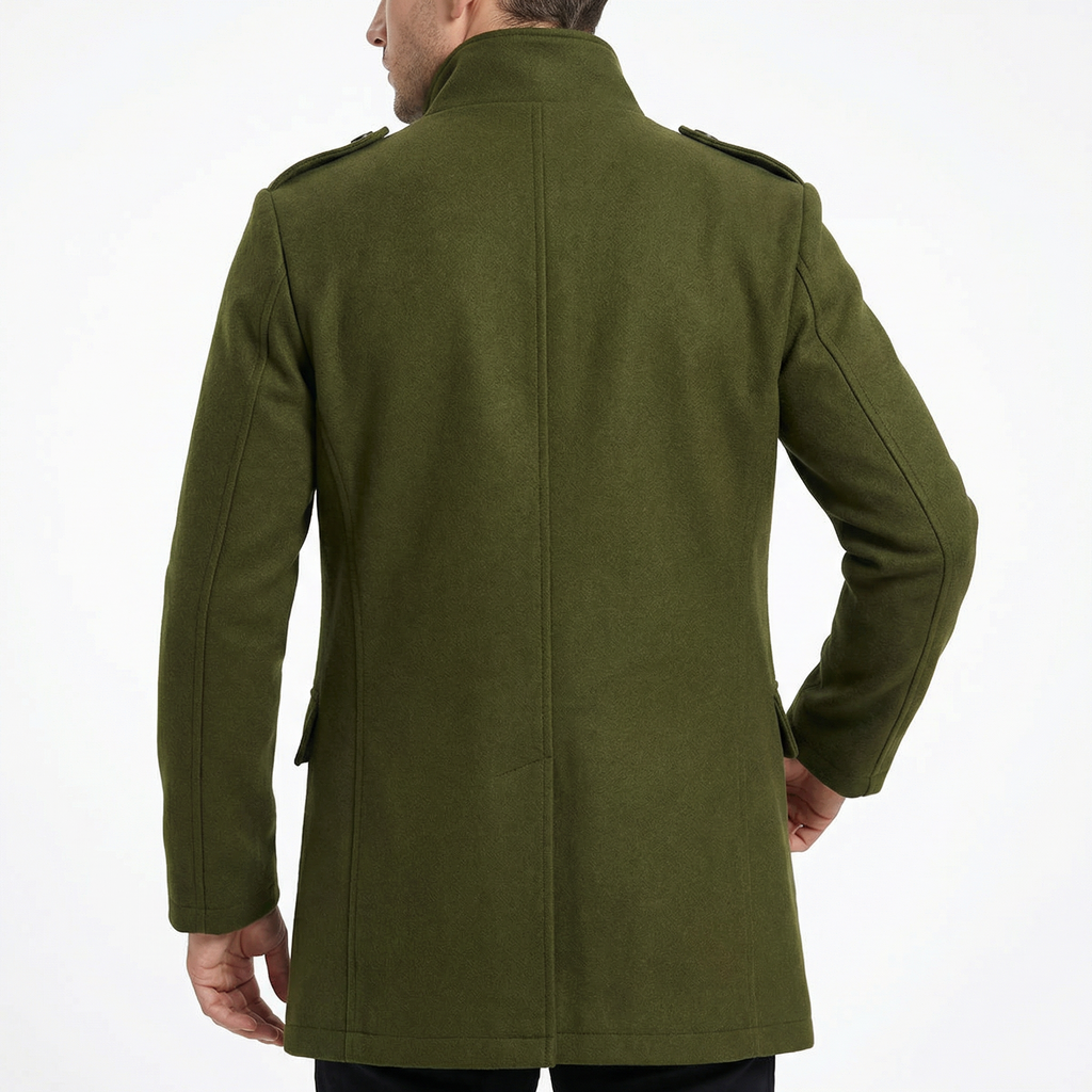 Glebronia | Misto lana sartoriale cappotto