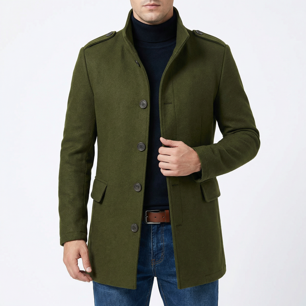 Glebronia | Misto lana sartoriale cappotto