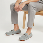 Glebronia | Mocassini in pelle traforata