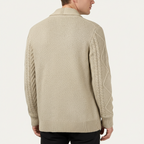 Glebronia | Morbido cardigan con chiusura a bottoni e tasche laterali