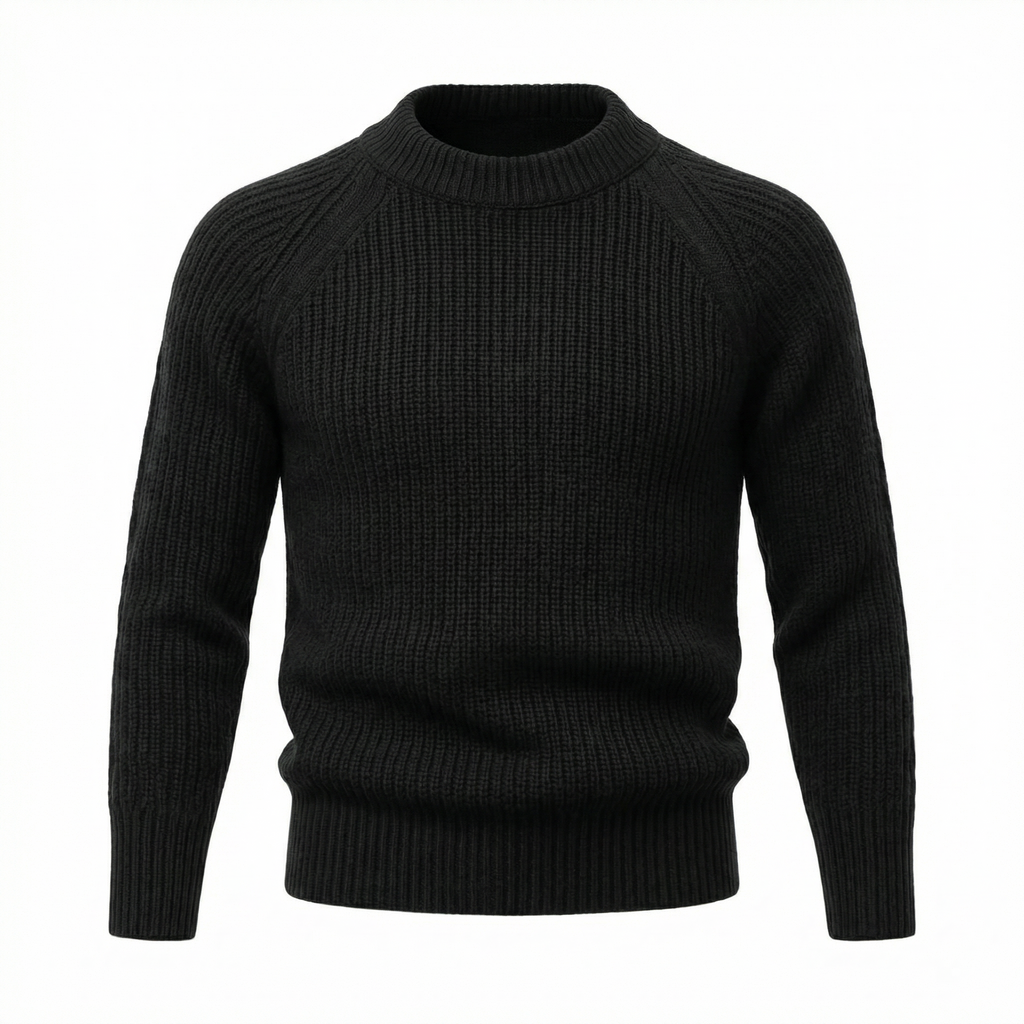 Glebronia | Morbido girocollo in cashmere a coste