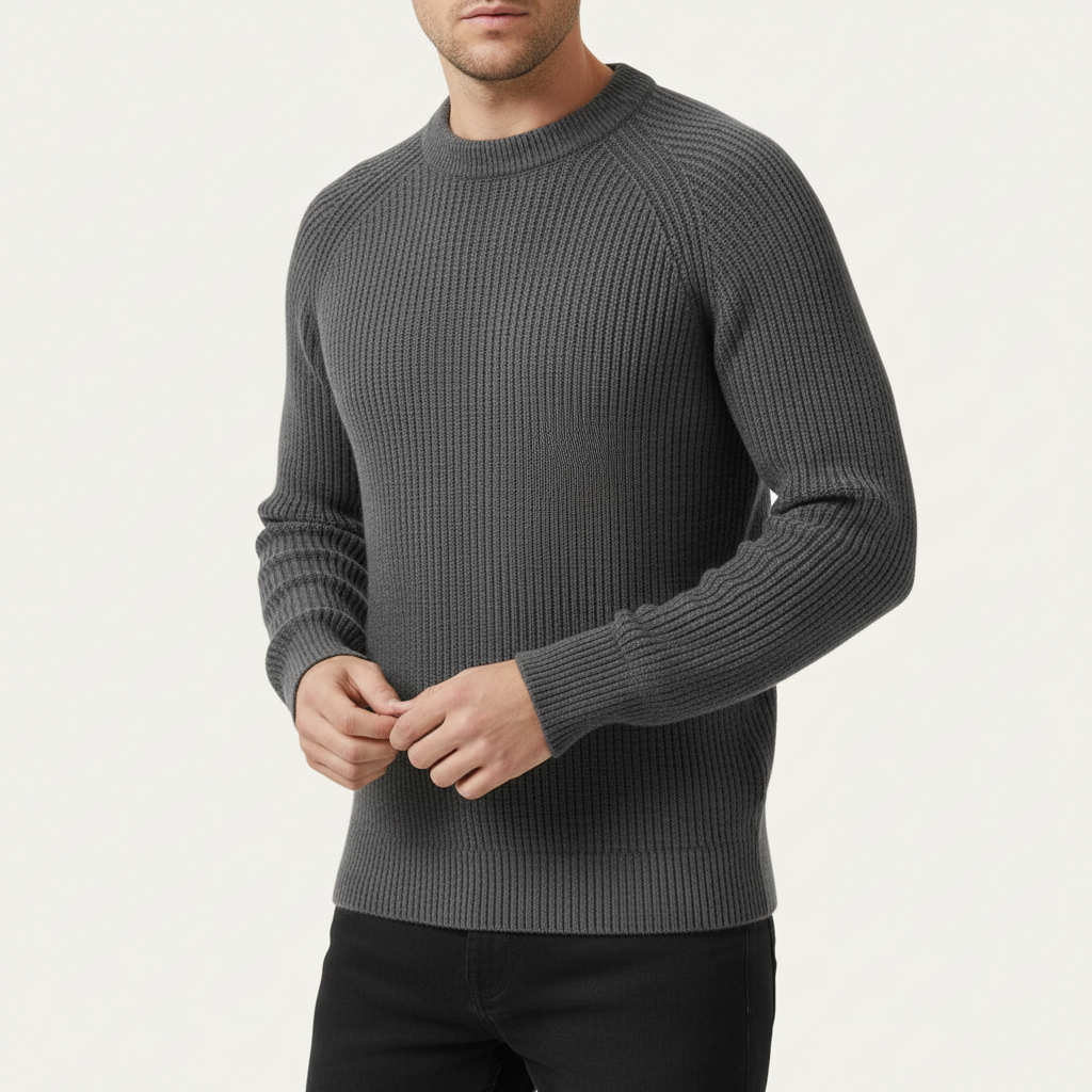 Glebronia | Morbido girocollo in cashmere a coste