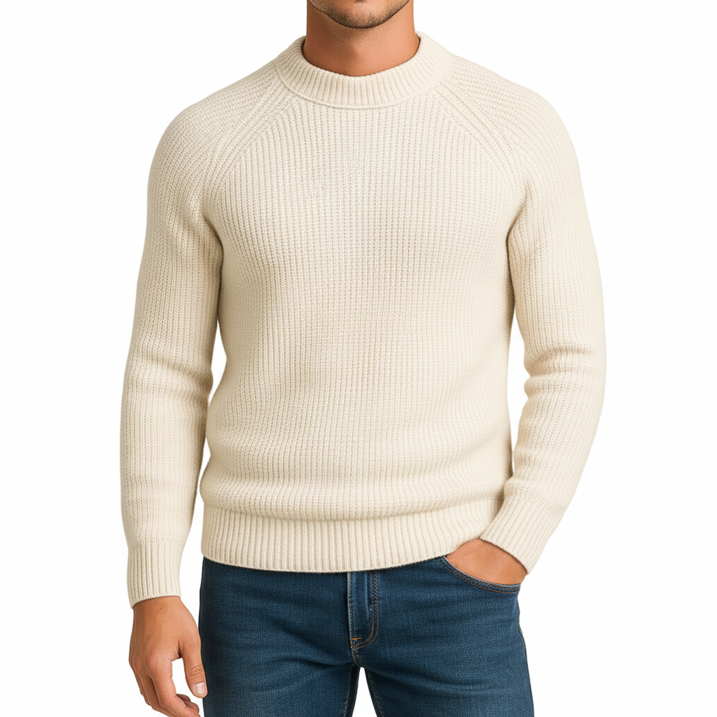 Glebronia | Morbido girocollo in cashmere a coste