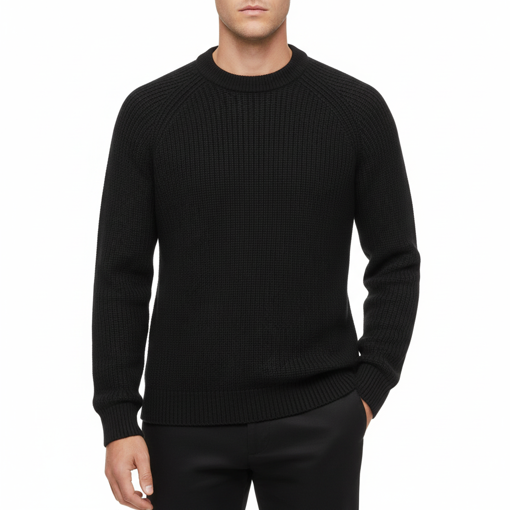 Glebronia | Morbido girocollo in cashmere a coste