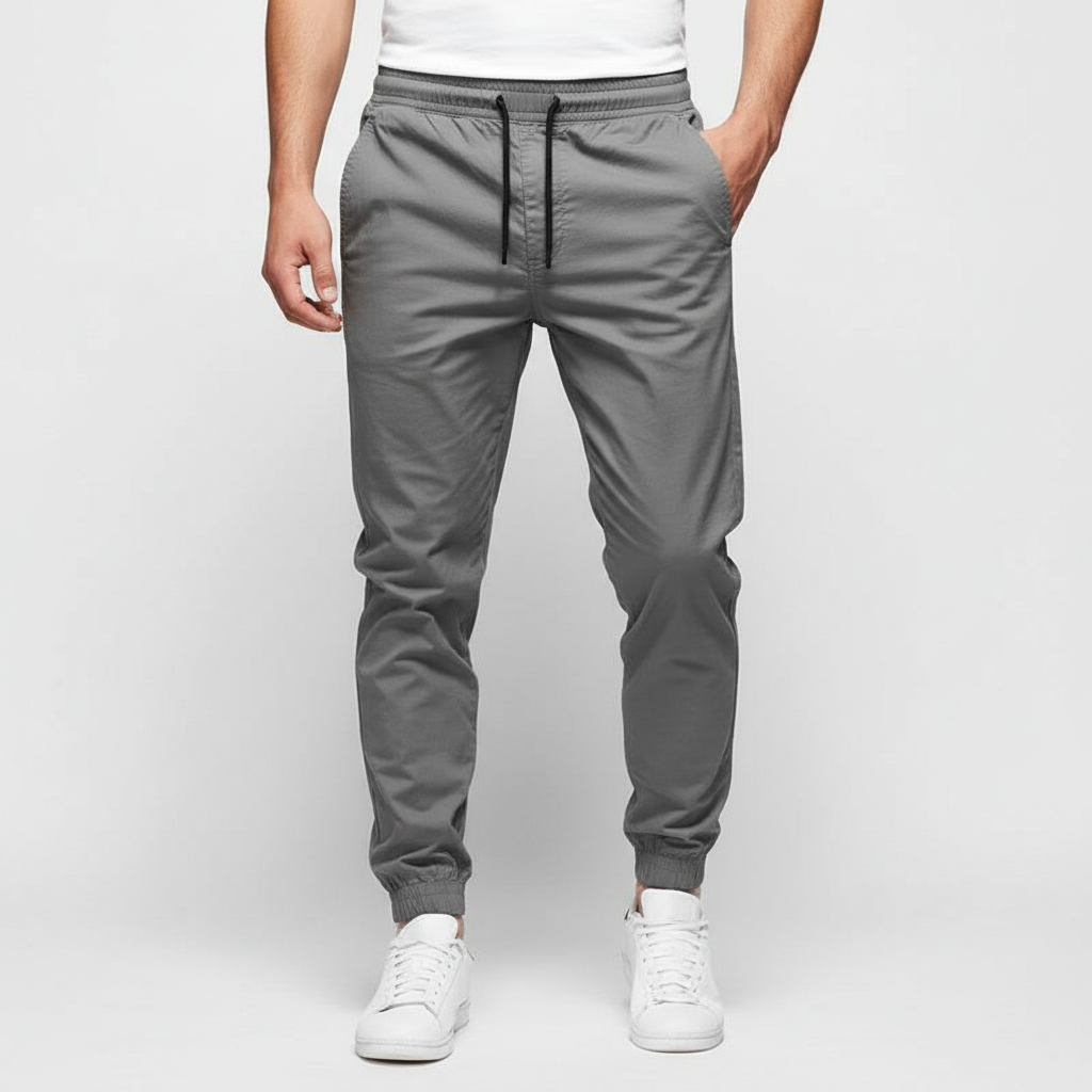 Glebronia | Pantaloni cargo con elastico in vita
