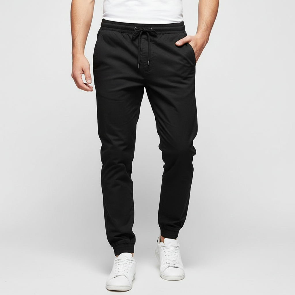 Glebronia | Pantaloni cargo con elastico in vita