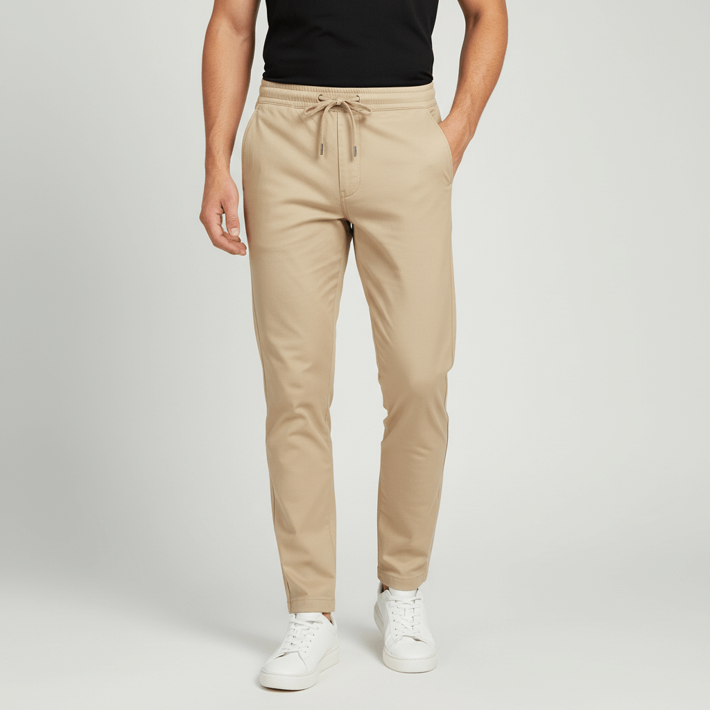 Glebronia | Pantaloni jogger slim fit con elastico in vita