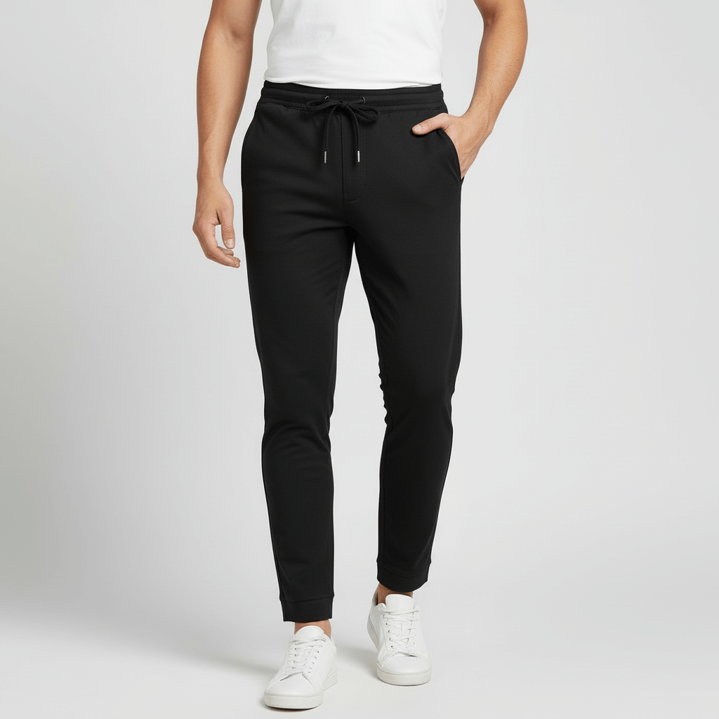 Glebronia | Pantaloni jogger slim fit con elastico in vita