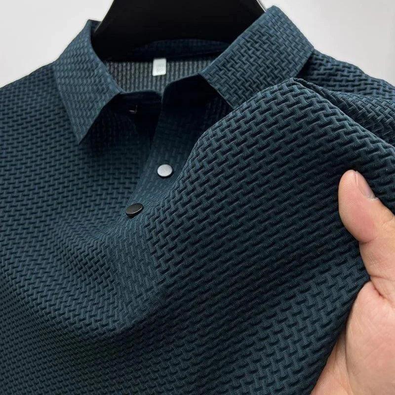 Glebronia | Polo leggera con colletto classico