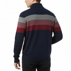 Glebronia | Pullover a righe con zip