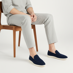 Glebronia | Slip-on mocassini in pelle scamosciata