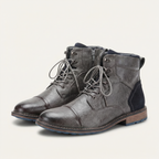 Glebronia | Stivaletti in pelle pieno fiore