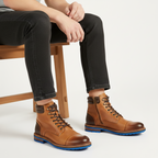 Glebronia | Stivaletti in pelle pieno fiore